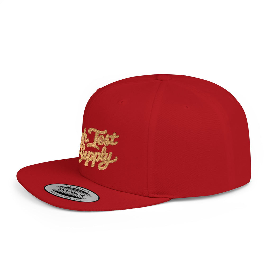 High Test Gold Flat Bill Snapback