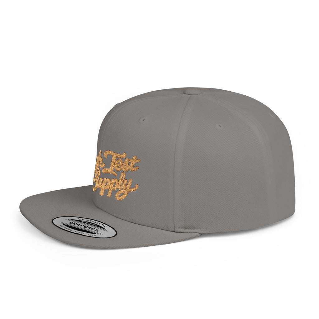 High Test Gold Flat Bill Snapback