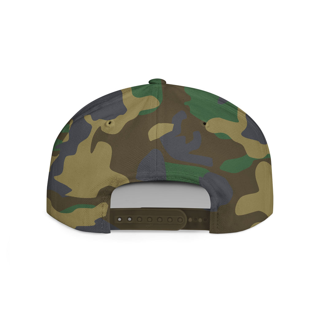 High Test Gold Flat Bill Snapback