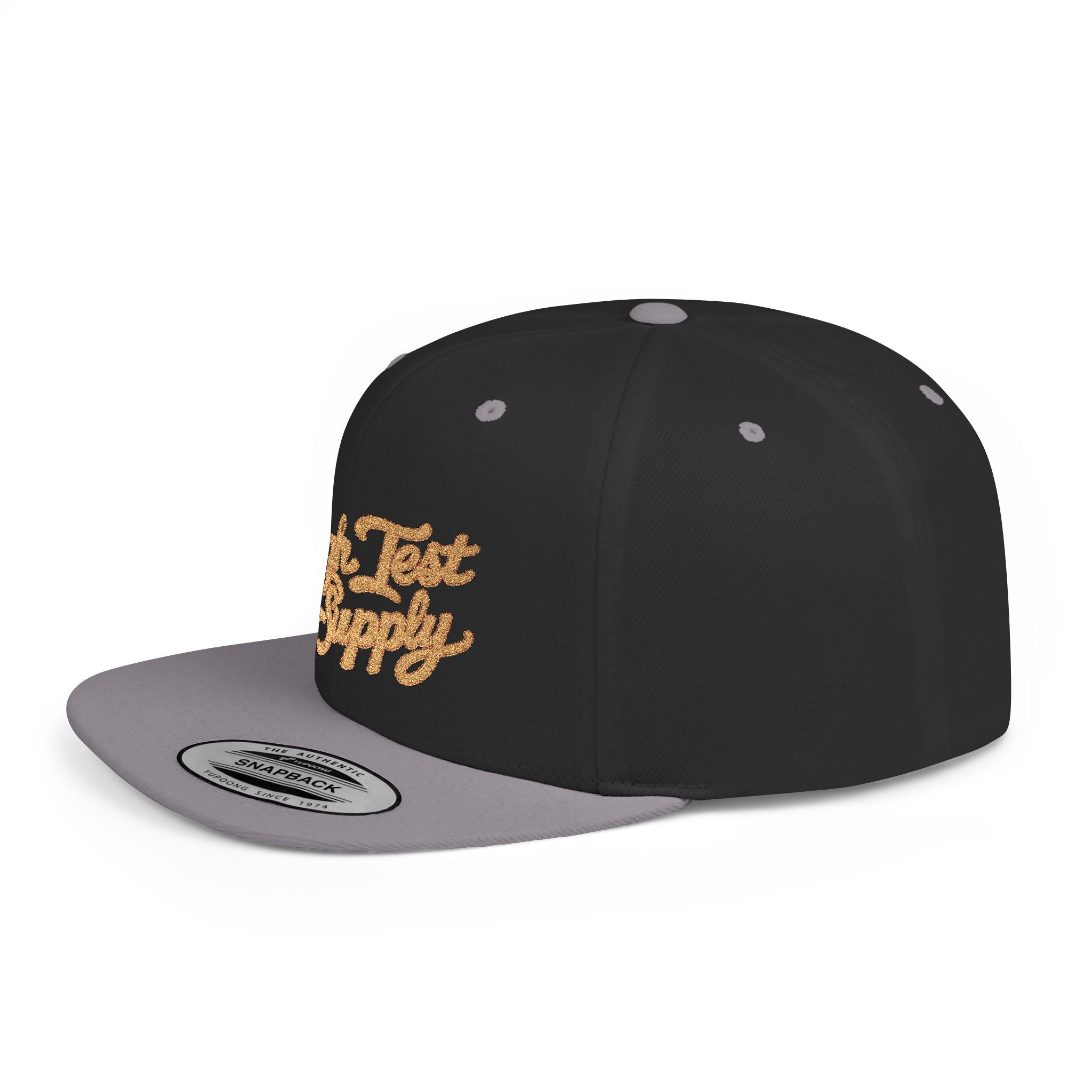 High Test Gold Flat Bill Snapback