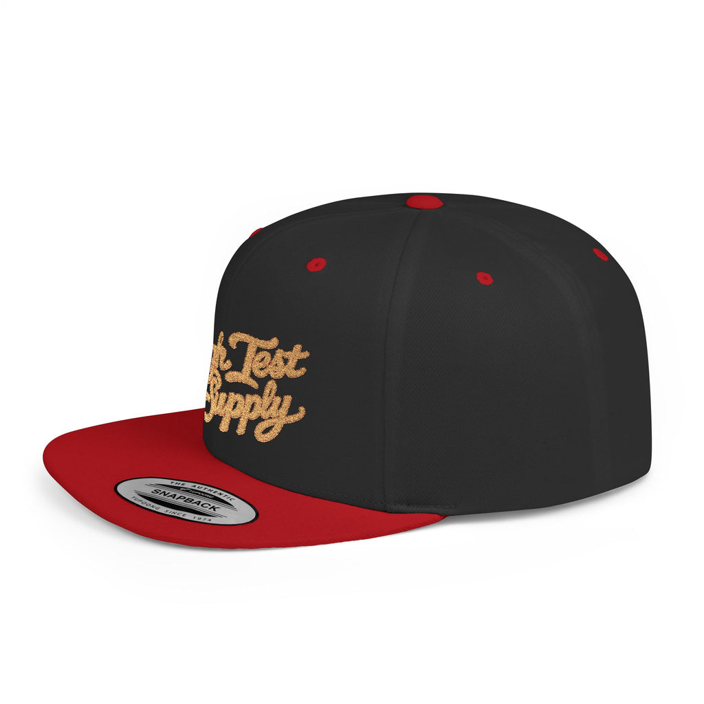 High Test Gold Flat Bill Snapback