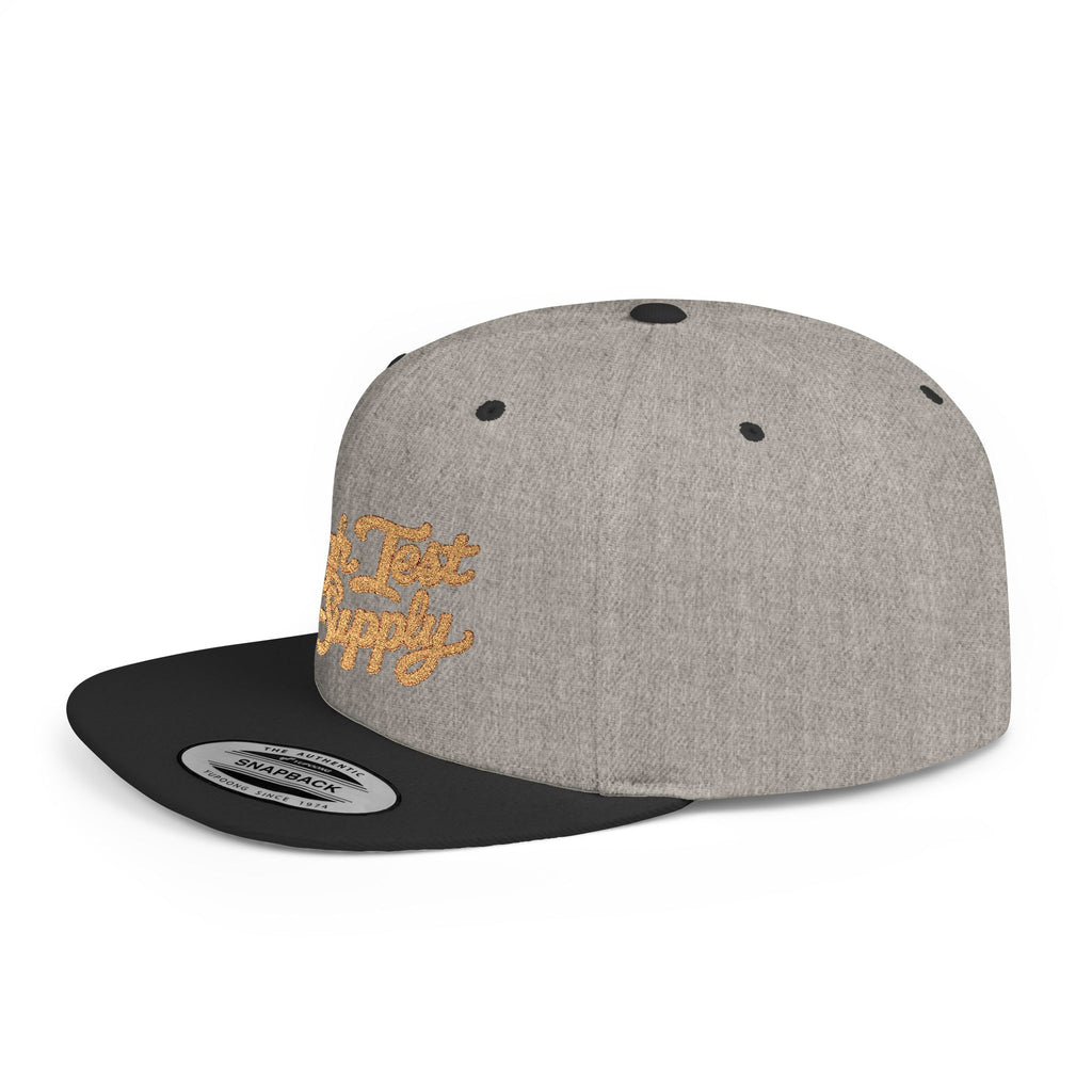 High Test Gold Flat Bill Snapback